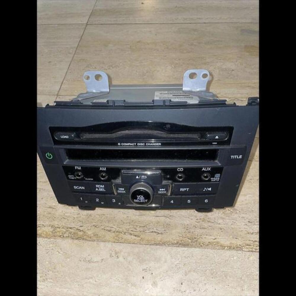 2011 Honda CRV AM FM 6 disc CD radio‎ receiver 39100-SWA-A011-M1 OEM Not Tested